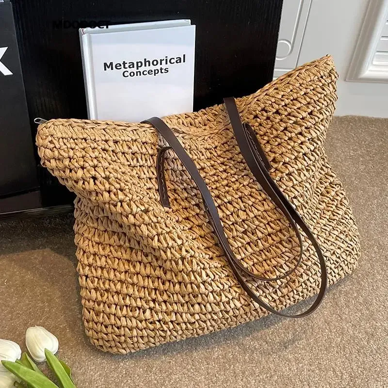 Straw Woven Tote Bags (For AU/UK/USA only)