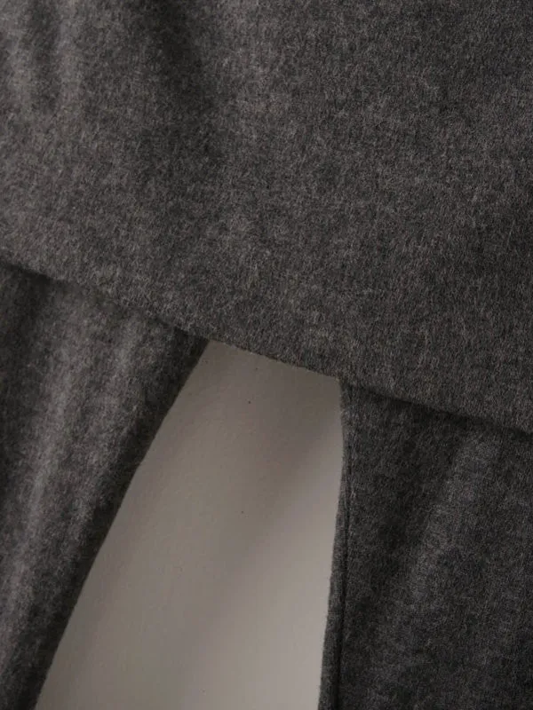 stretch cotton legging & mini skirt