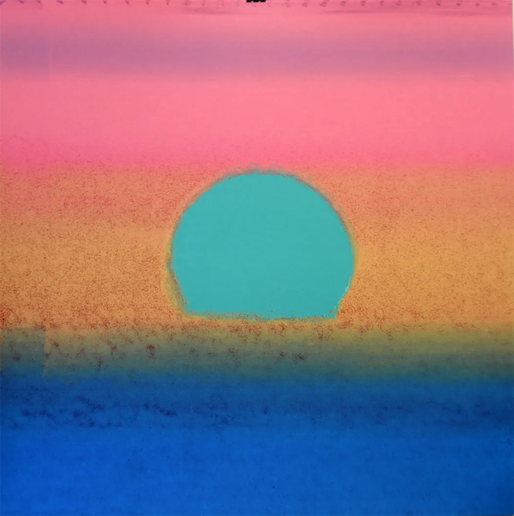 Sunset, Unique Edition Print, FSII (38) , each print is unique by Andy Warhol