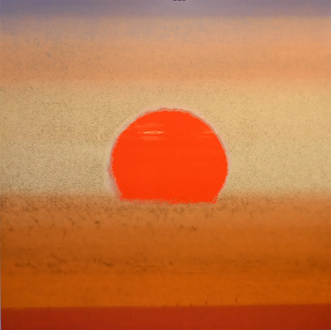 Sunset, Unique Edition Print, FSII (42) , each print is unique by Andy Warhol