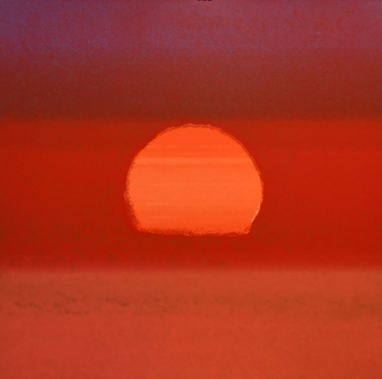 Sunset, Unique Edition Print, FSII (43) , each print is unique by Andy Warhol