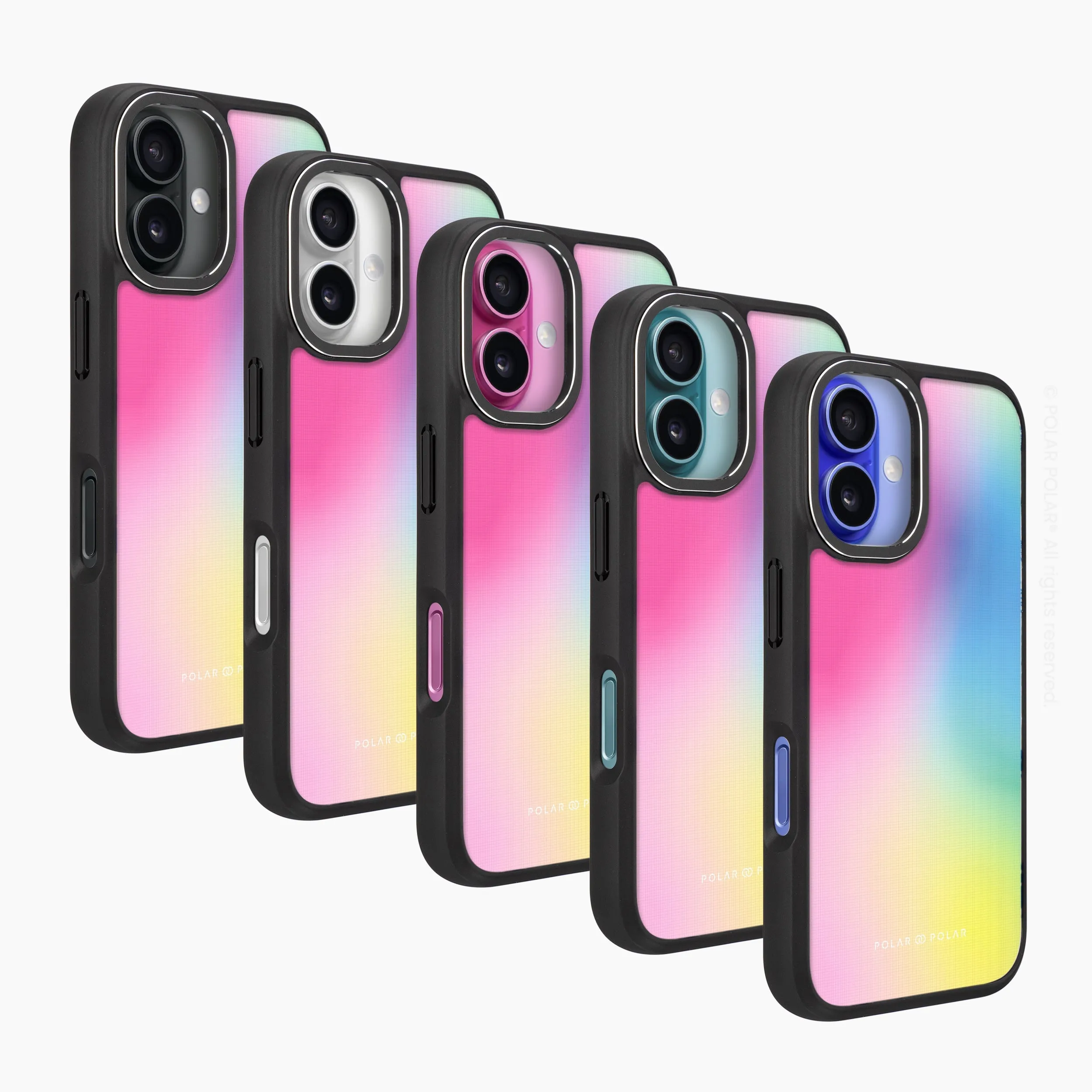 Sweet Dream Holo - iPhone 16 Frosted Black Bumper MagSafe Case