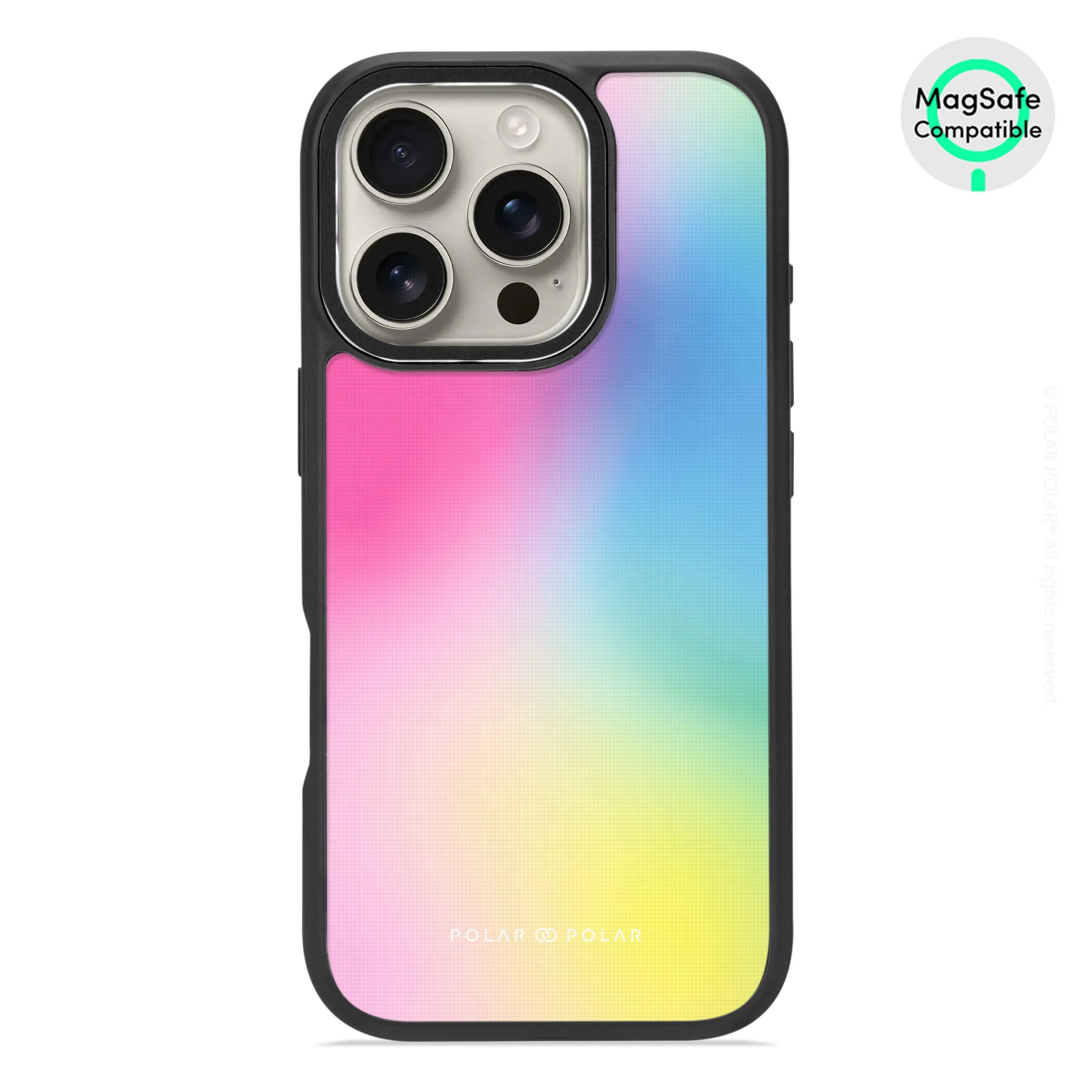 Sweet Dream Holo - iPhone 16 Pro Frosted Black Bumper MagSafe Case