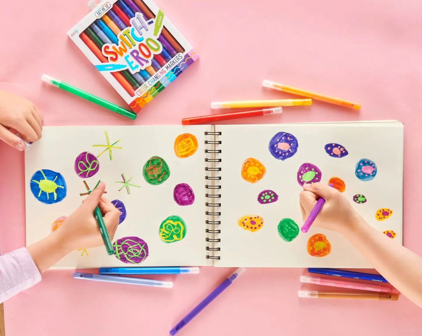 Switch-eroo! Color Changing Markers-Set of 12