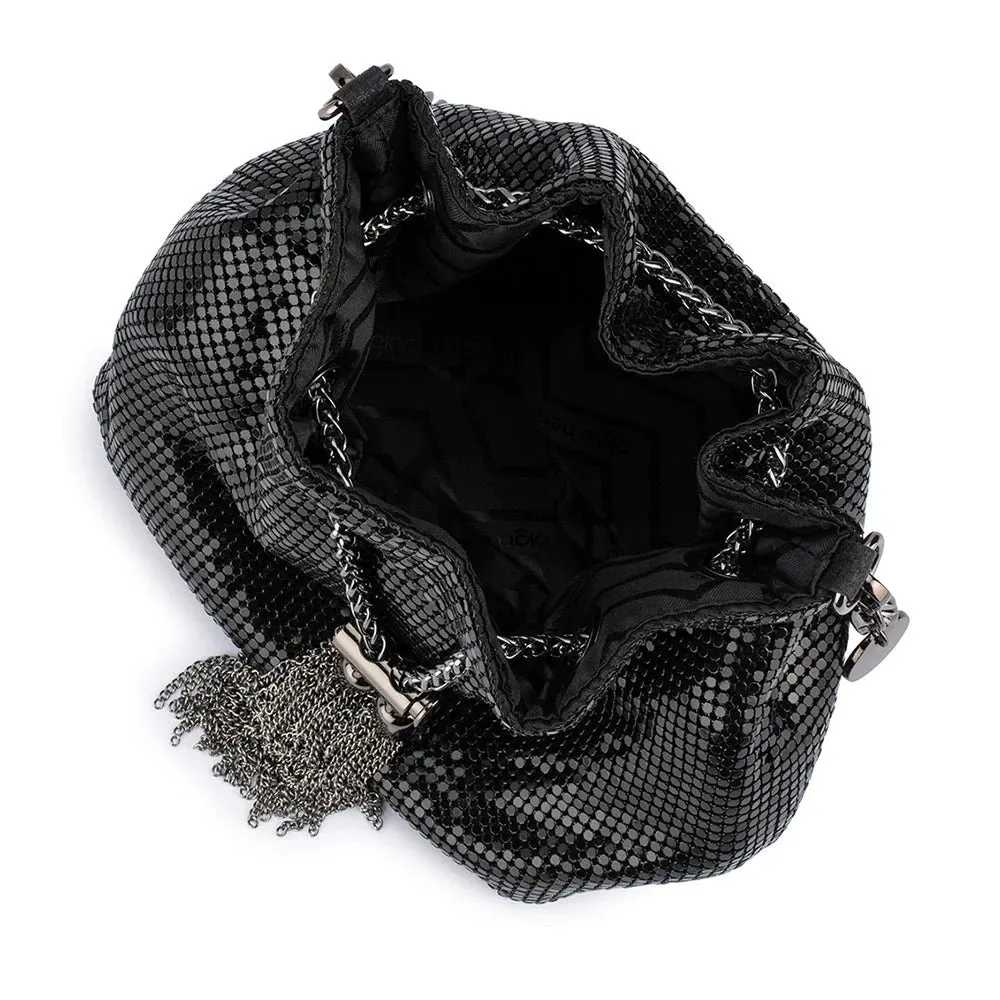 Sylvia Mesh Pouch - Black