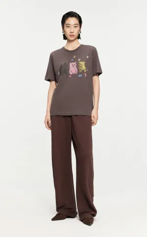 T-shirt /JNBY Fashionable Short-sleeved T-shirt