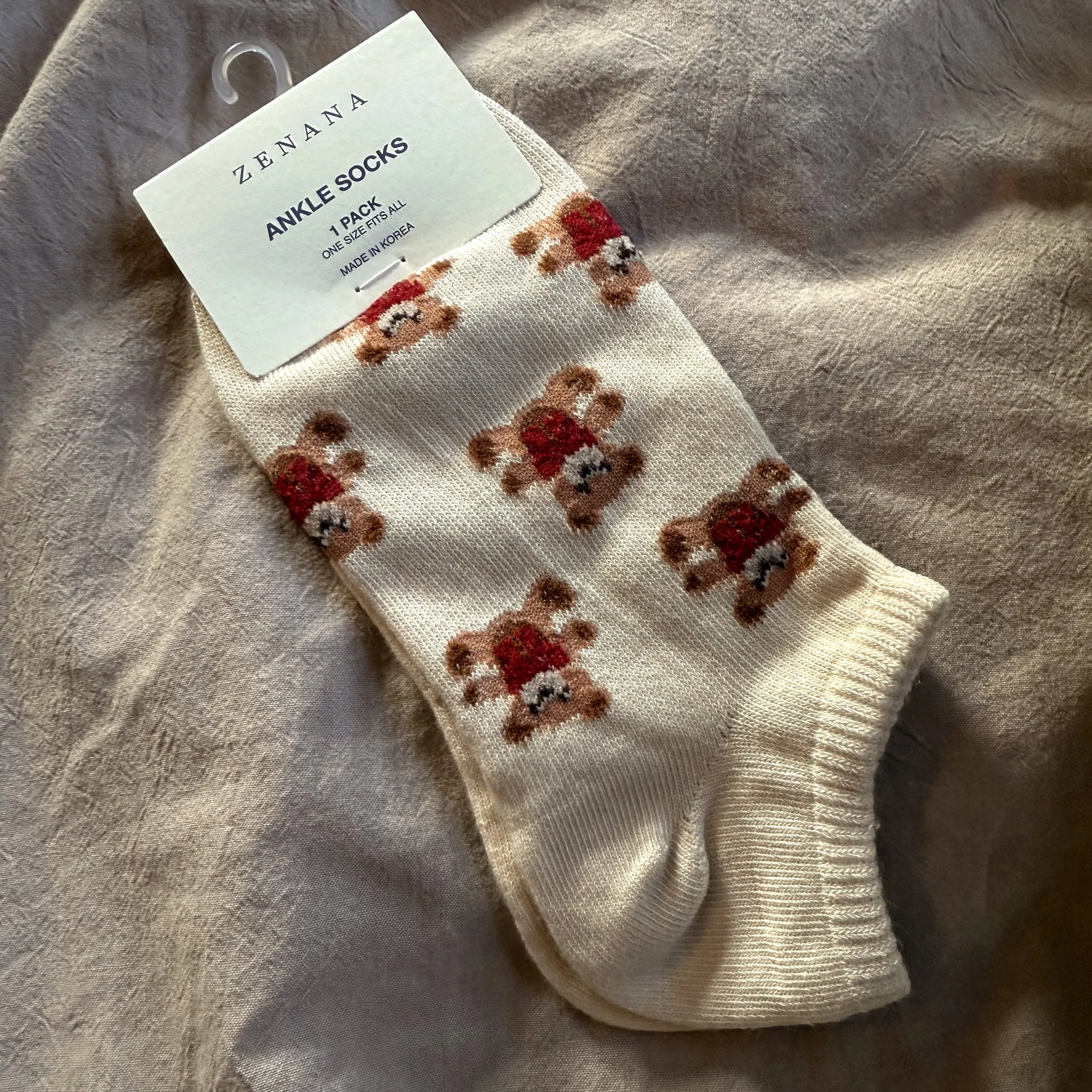 Teddy Bear Socks