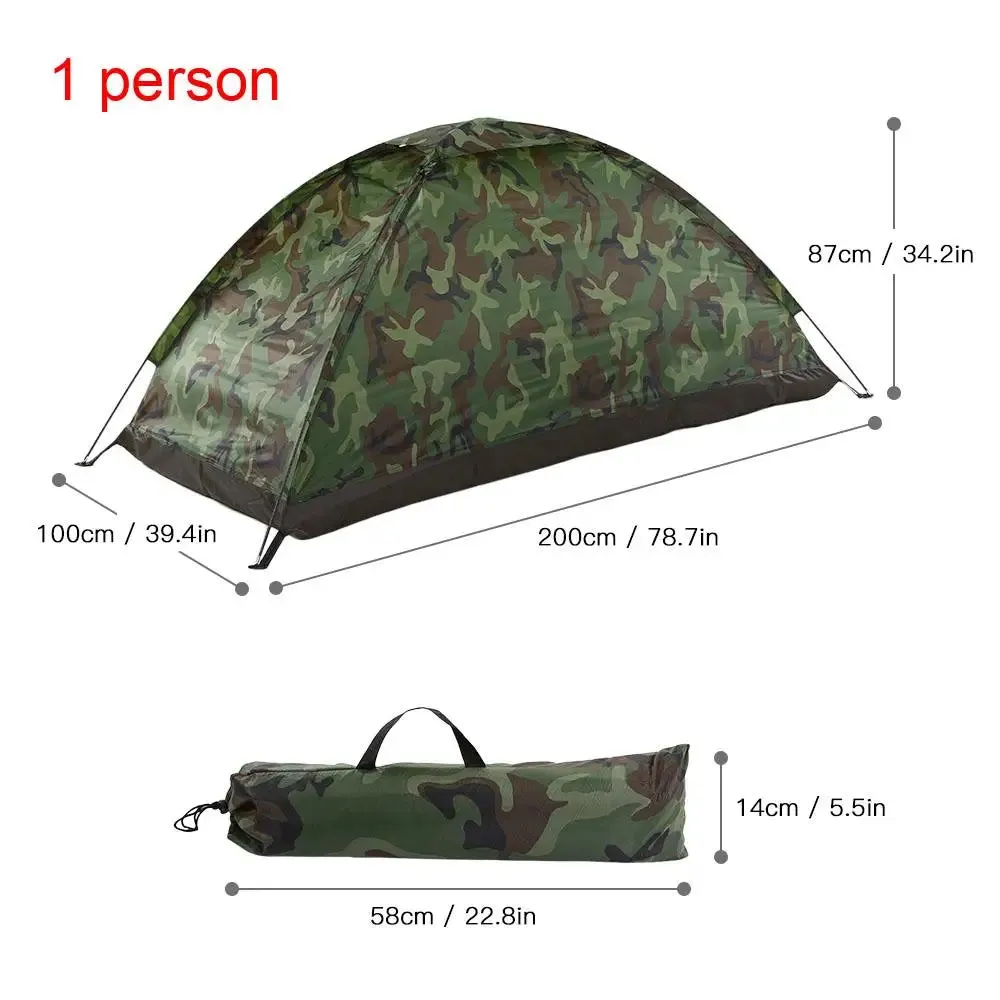 TENTE MILITAIRE - COUCHE UNIQUE