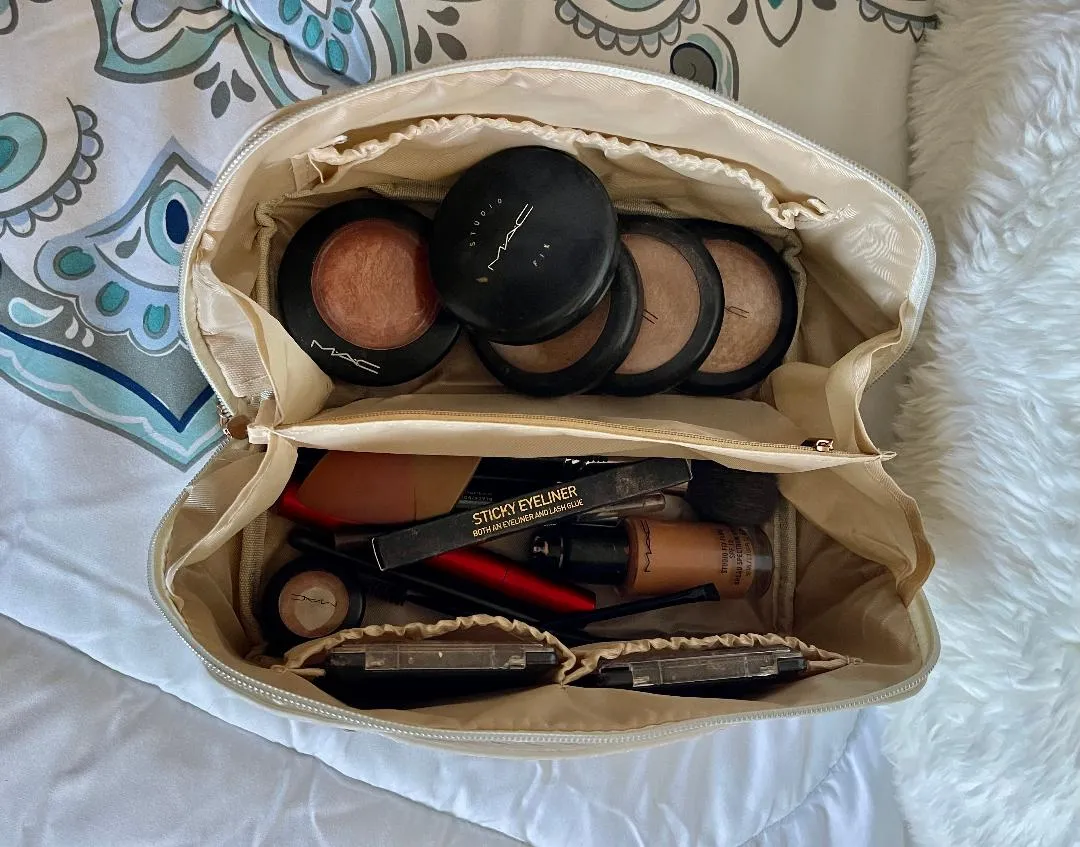 The Perfect Makeup Bag For Traveling