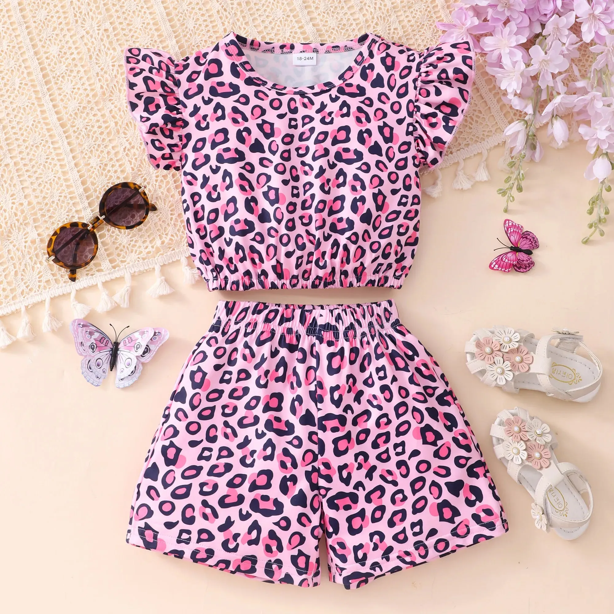 Thea Leopard Set