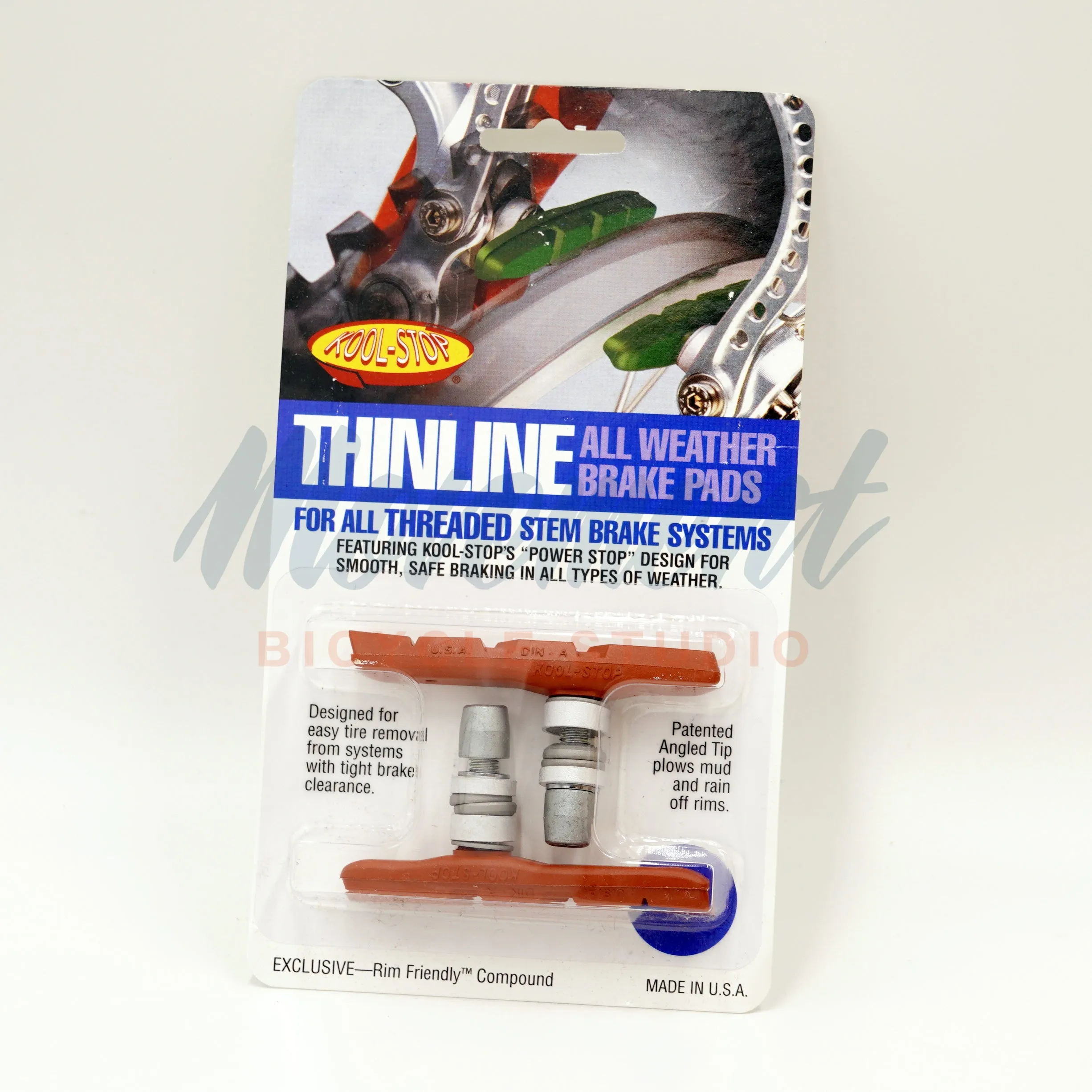 THINLINE THREADED ブレーキパッド(SALMON)
