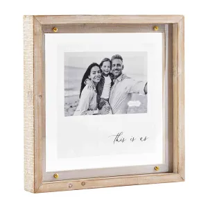 This is Us Brass Screw Picture Frame