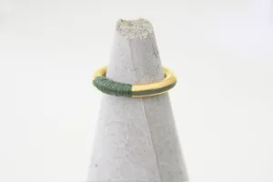 Threads Unique Gold Concrete Band