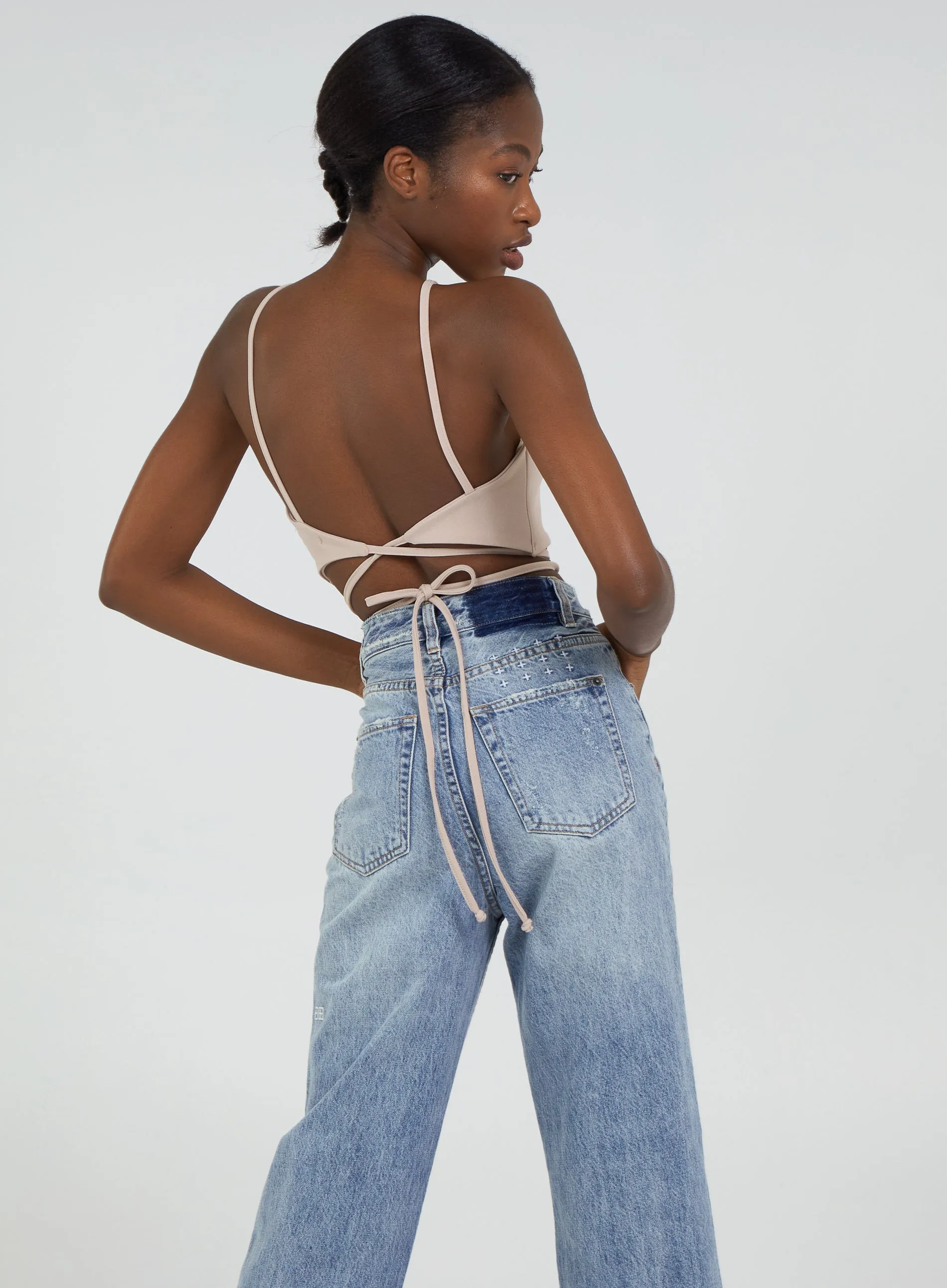 Tie Back Crop Top