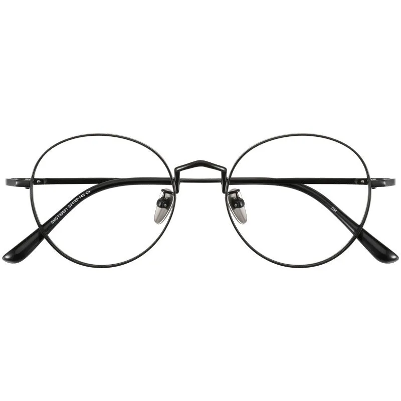 Titanium Round Glasses Frame ST 30001