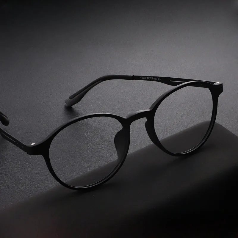 Titanium Vintage Oval Eyeglasses Frames 2013