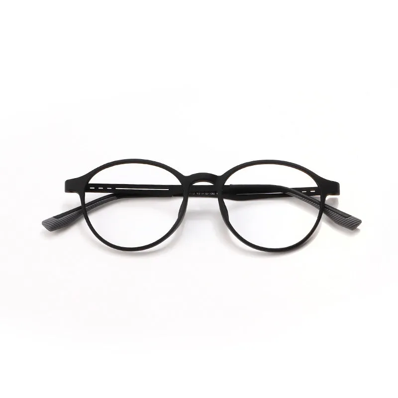 Titanium Vintage Oval Eyeglasses Frames 2013