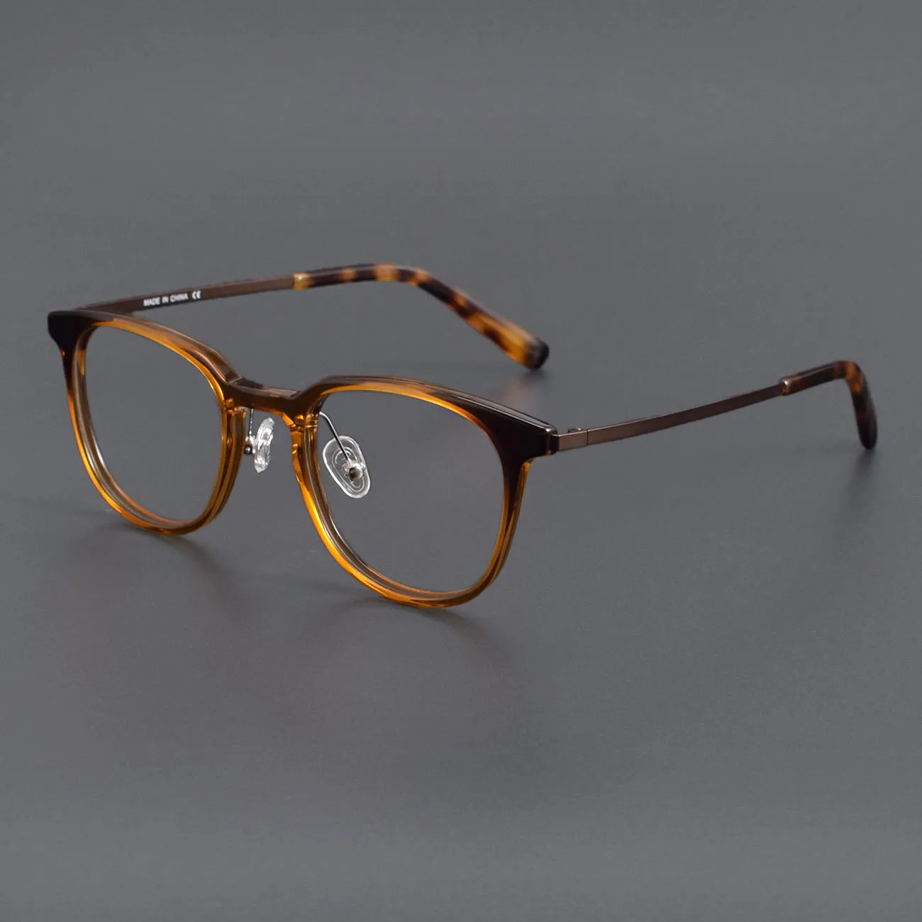 Titanium Vintage Round Eyeglasses Frames  2A53