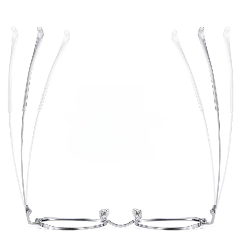 Titanium Vintage Round Eyeglasses Frames ST 5015