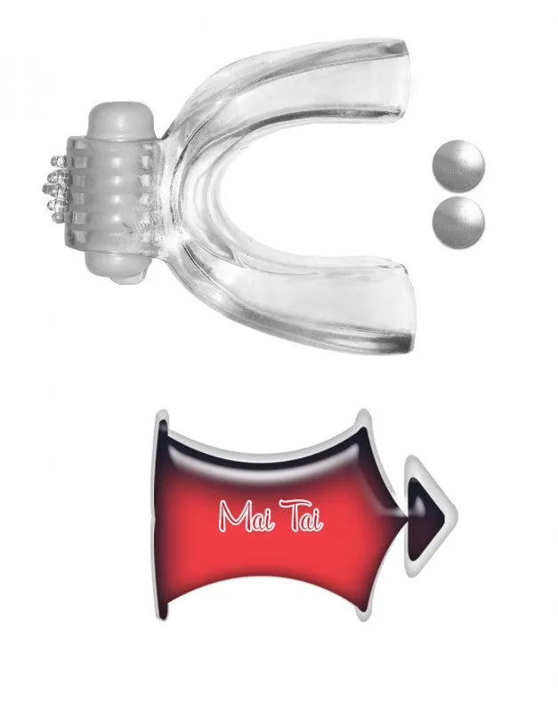 Tongue Star Tongue Vibe - Clear with 10 ml Liquor Lube