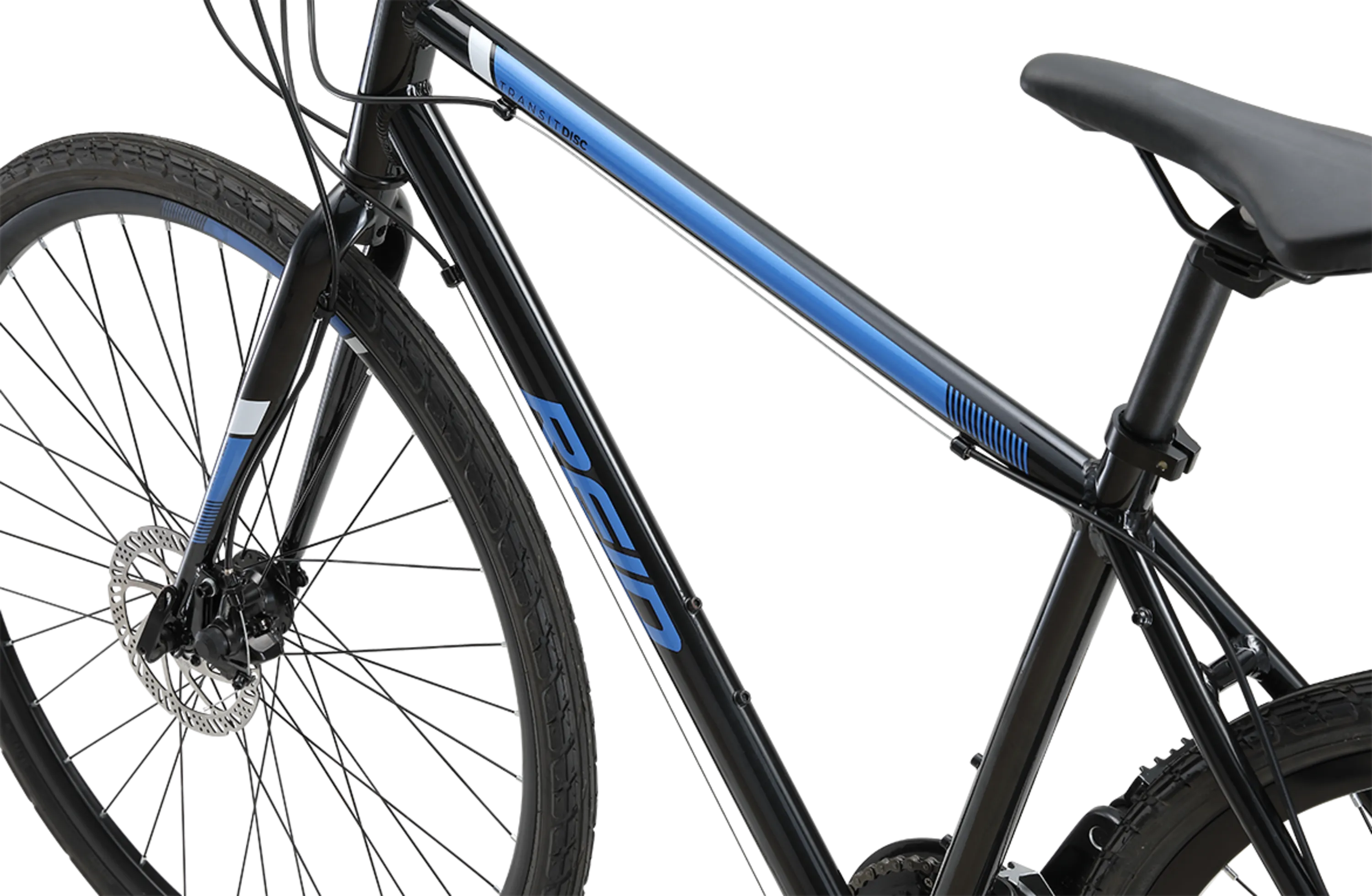 Transit Disc Commuter Bike Black