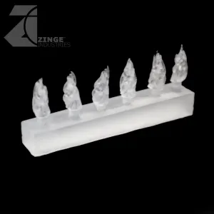 Transparent Flames - Set of 6 Thin Flames
