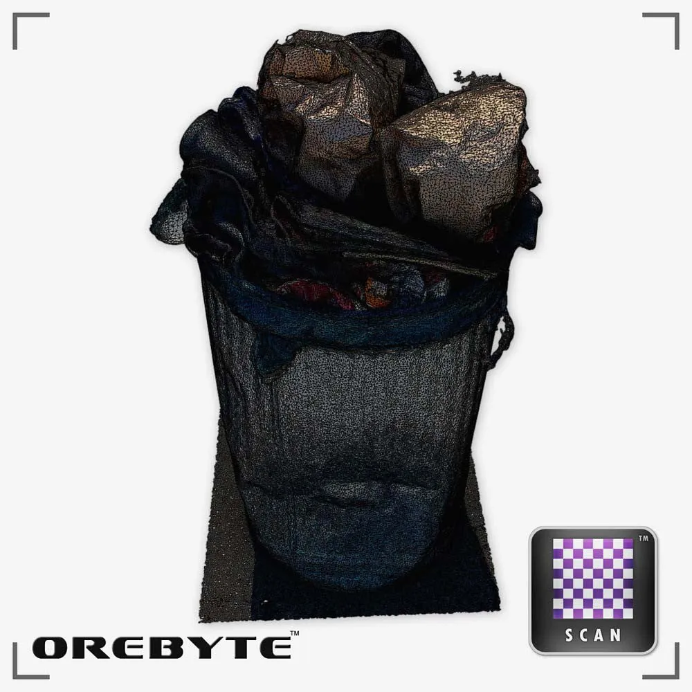 Trash Can Metal Full 02