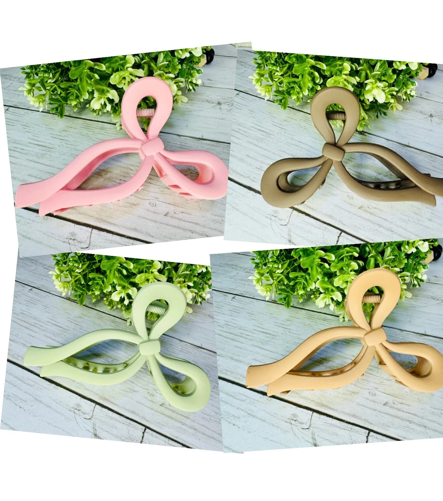 Trendy Bow Claw Clip