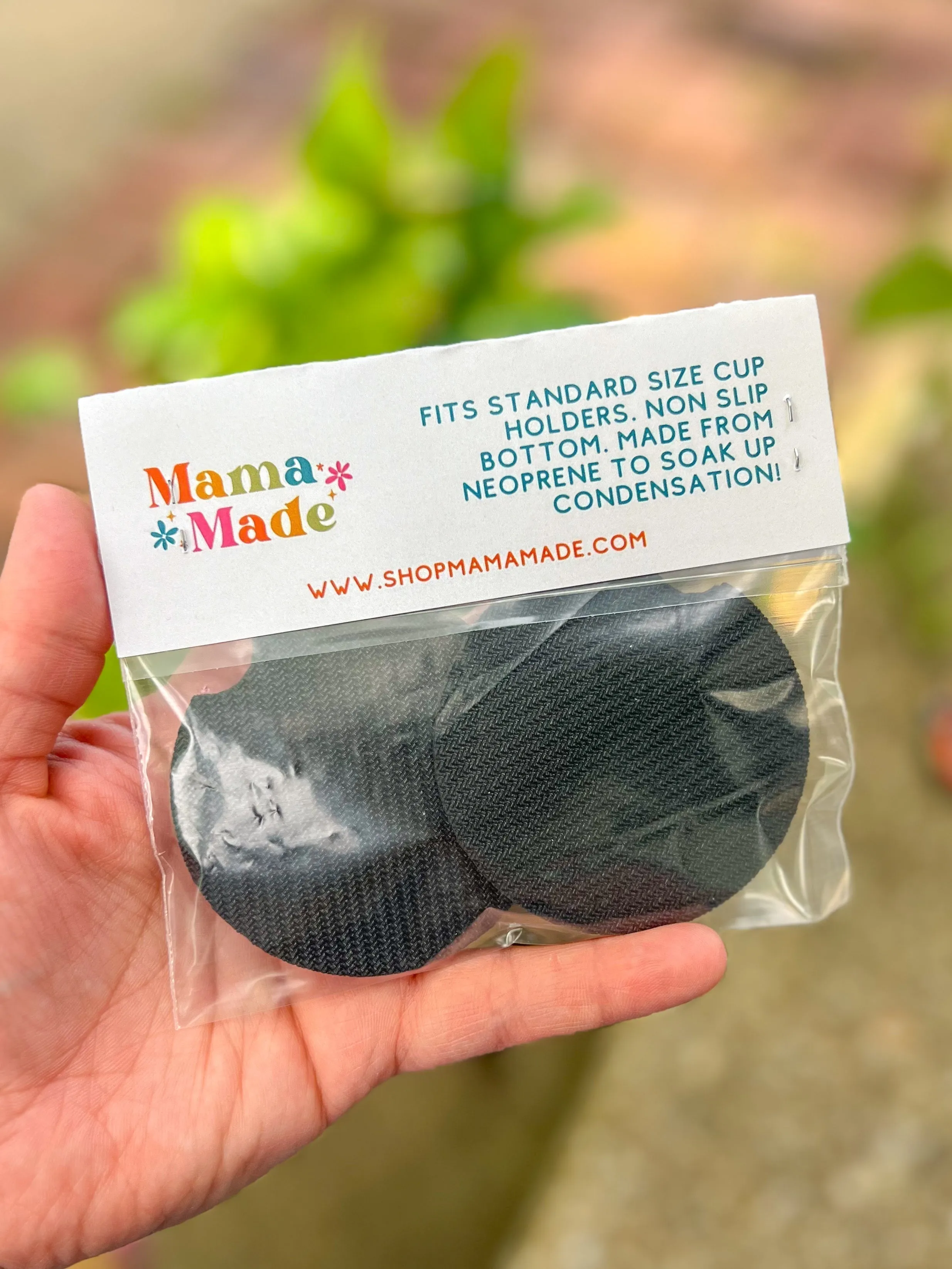 Trendy Mushrooms Car Coasters