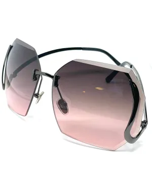 TRENDY ROUNDED SUNGLASSES