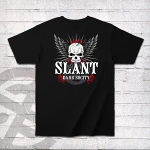 Trendy Skull Wings Short Sleeve T-Shirt