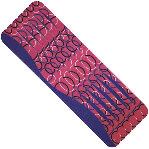 Tropical Shine Trendy Nail Files 6ct
