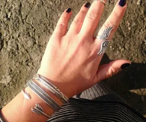 TURKISH FLYING ANGEL WING RING