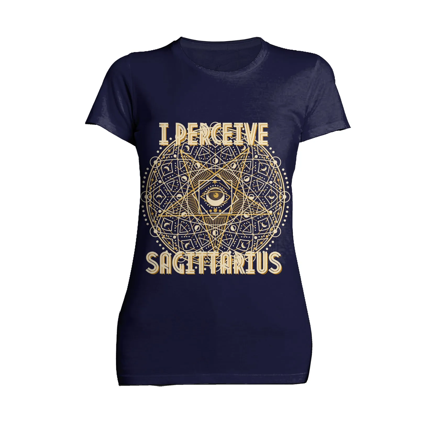 UA Supreme Star Sign Sagittarius Star Women's T-shirt (Navy)