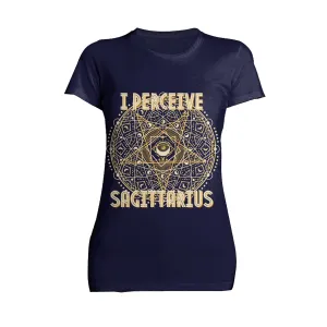 UA Supreme Star Sign Sagittarius Star Women's T-shirt (Navy)