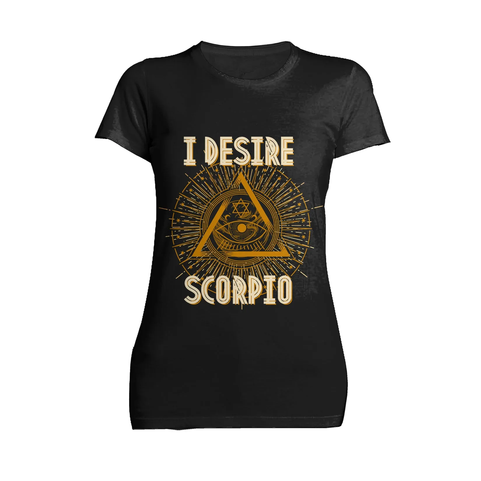 UA Supreme Star Sign Scorpio Eye Women's T-shirt (Black)