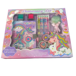 Unicorn stationery set