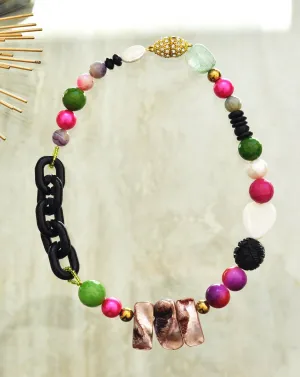 Unique Color Statement Necklace