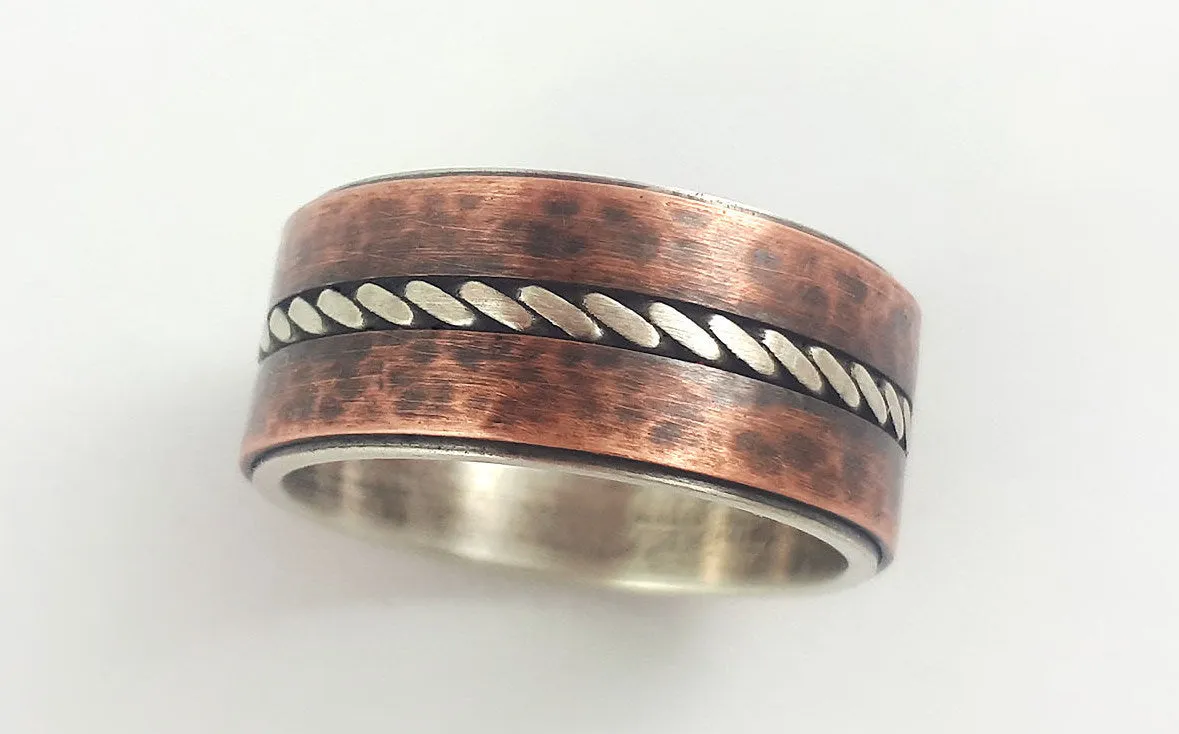 Unique engagement ring for men
