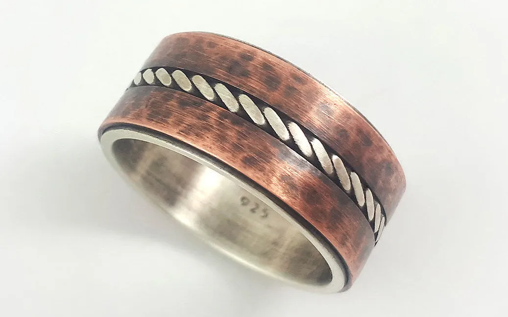 Unique engagement ring for men