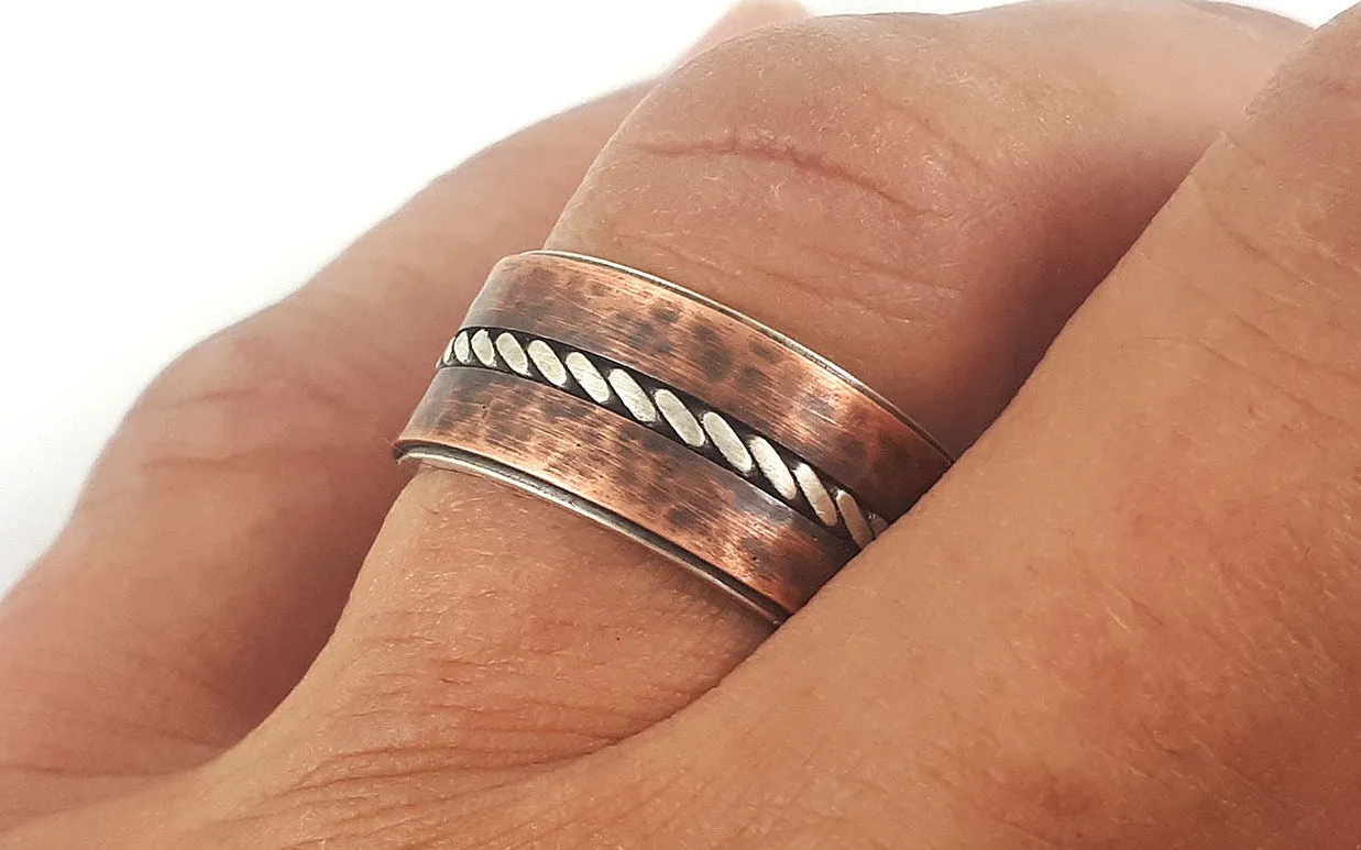 Unique engagement ring for men