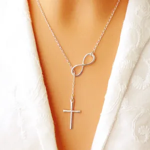Unique Infinity Cross Pendants