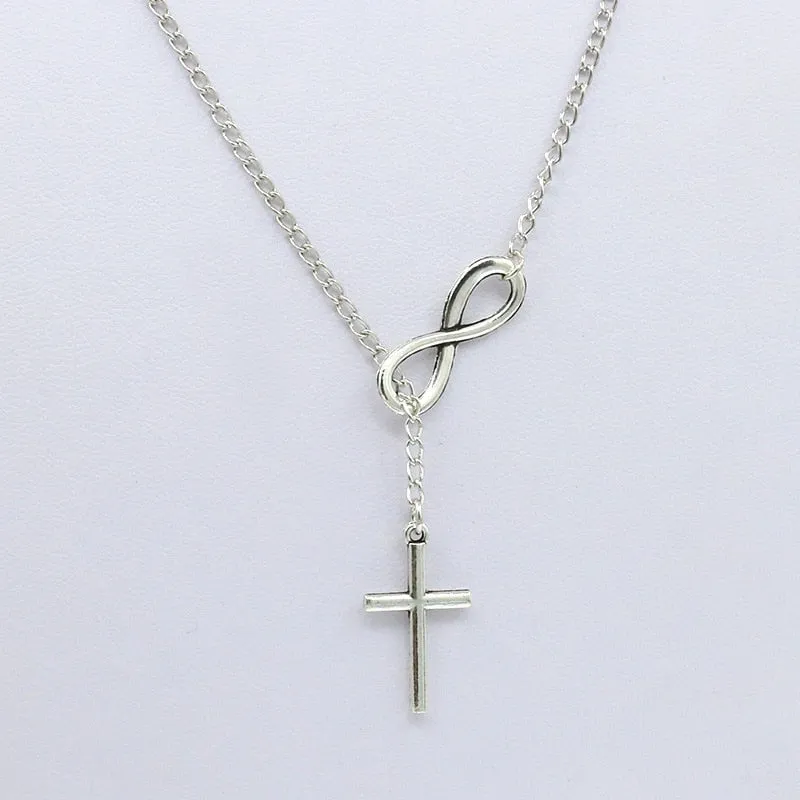 Unique Infinity Cross Pendants