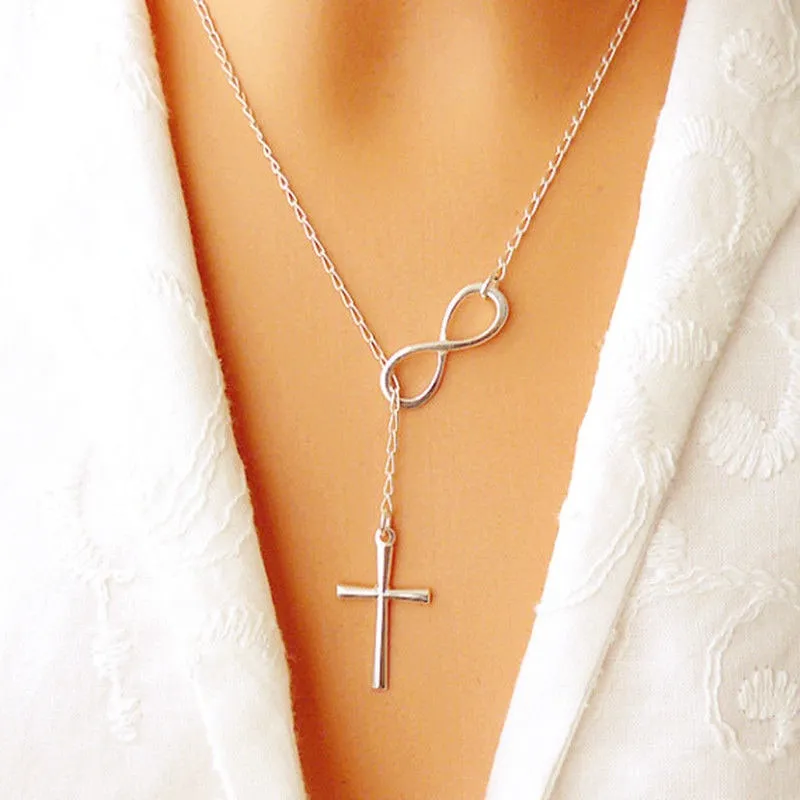 Unique Infinity Cross Pendants