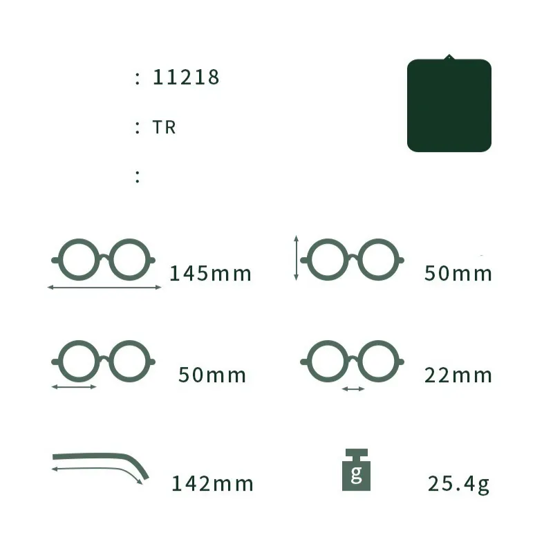 Unique - Korean Style Small Frame Glasses