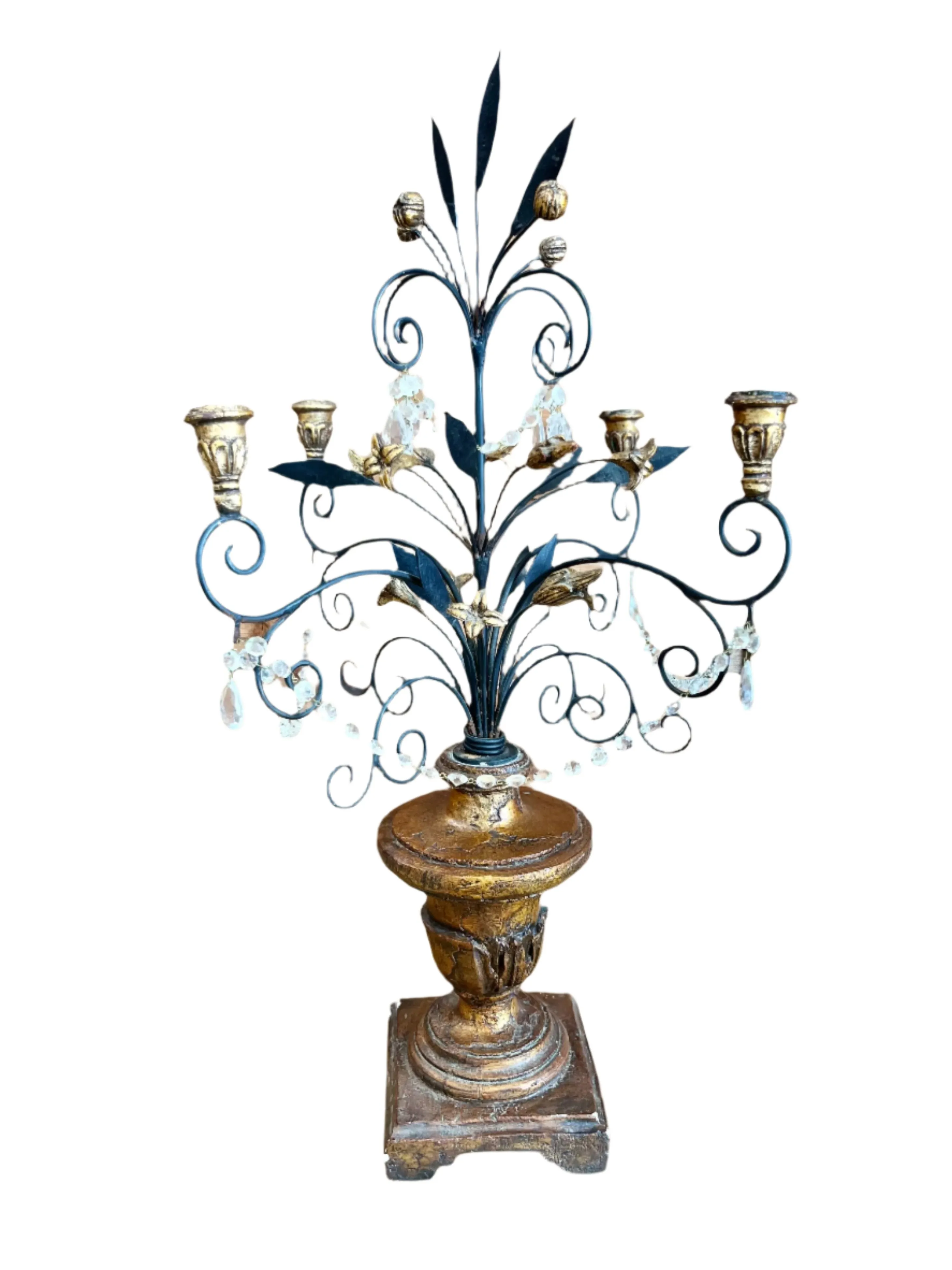 Unique Large Vintage Candelabra