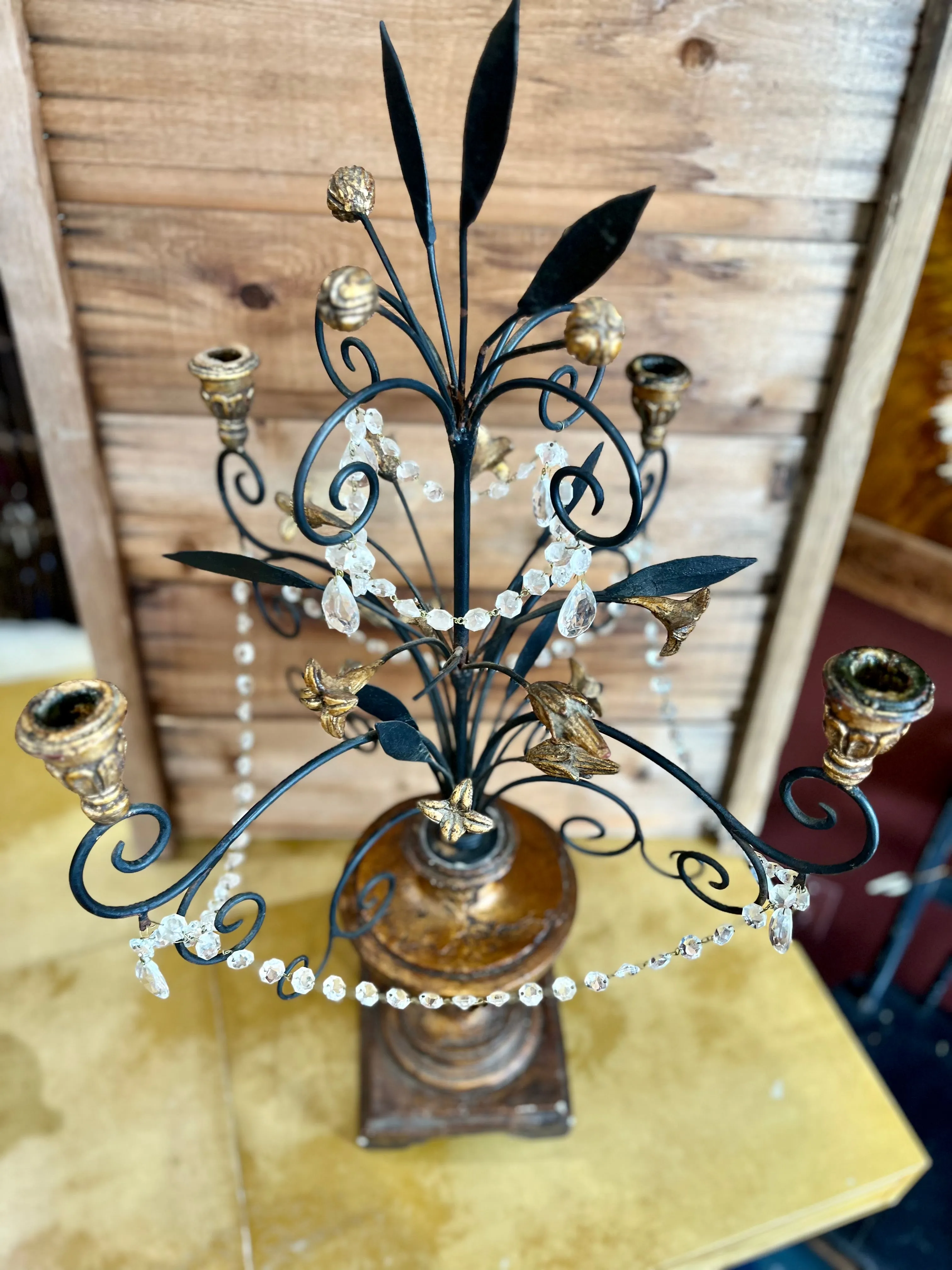 Unique Large Vintage Candelabra