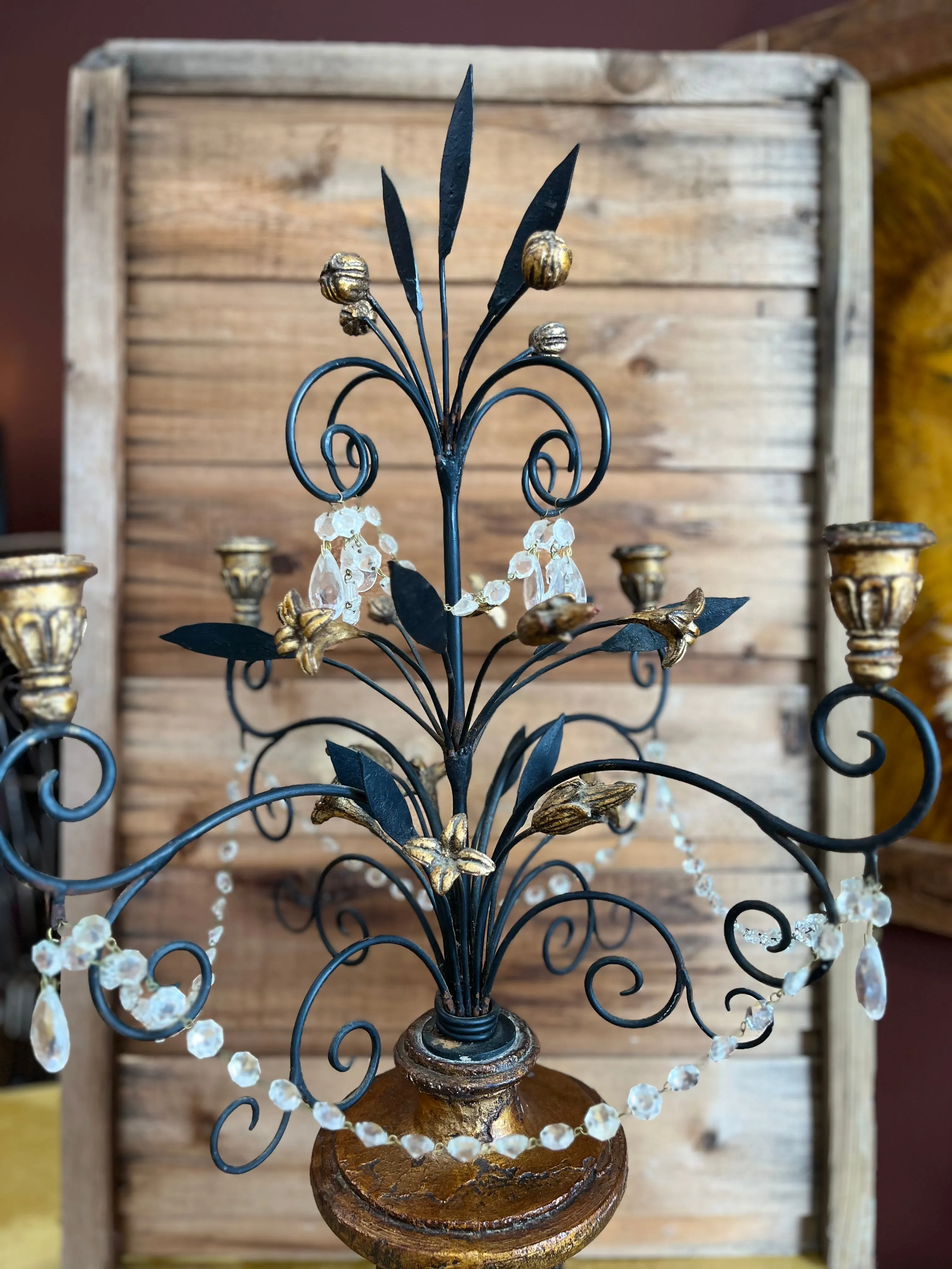 Unique Large Vintage Candelabra