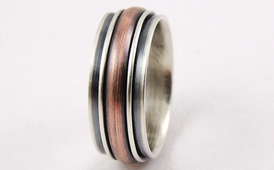 Unique mens ring