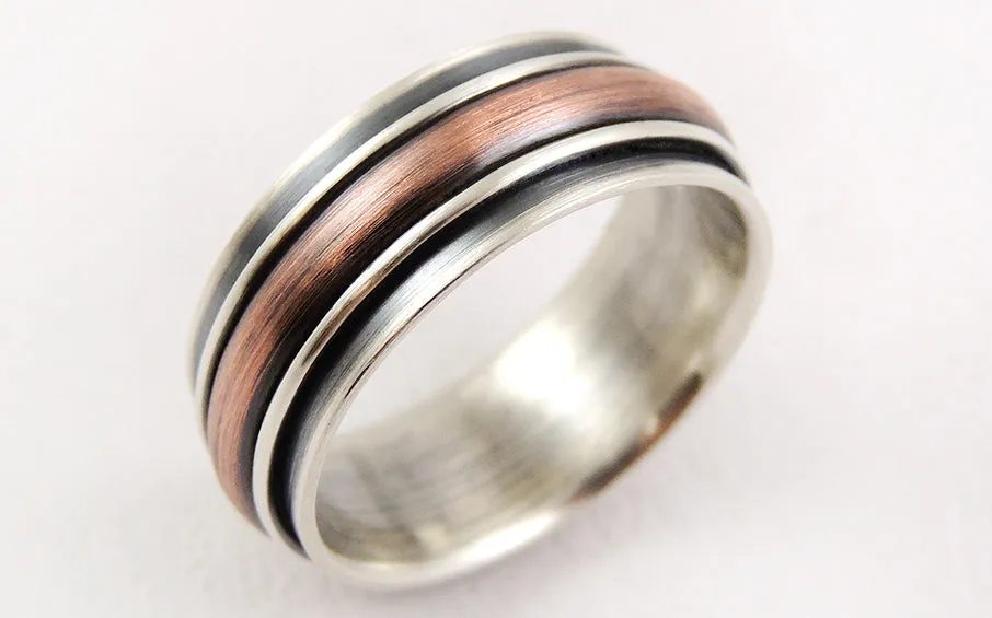 Unique mens ring